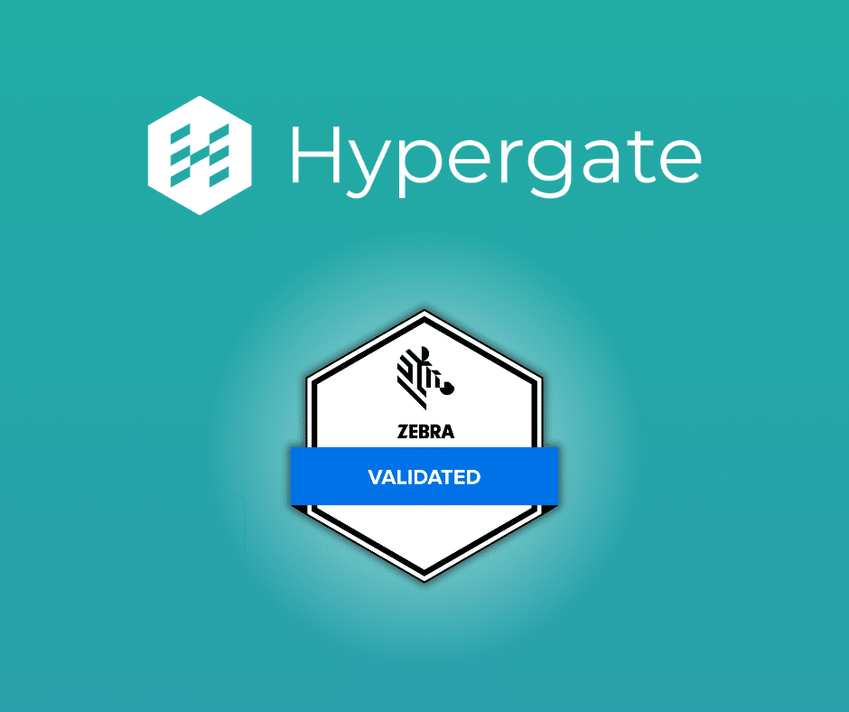 Hypergate Validation Badge form Zebra